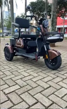 Triciclo Eletrico 1000w c/2 bancos  2026 - Foto 2