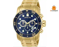 Relógio Invicta Pro Diver 0073 Banhado Ouro 18k Original + Frete Grátis