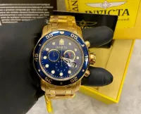 Relógio Invicta Pro Diver 0073 Banhado Ouro 18k Original + Frete Grátis - Foto 12