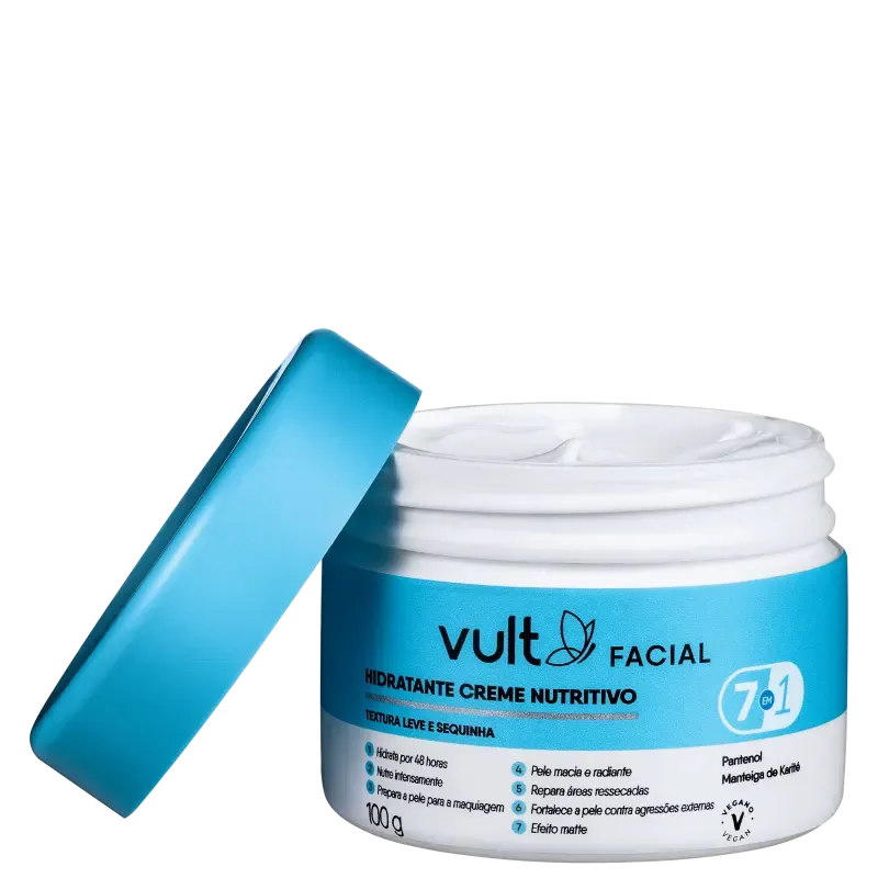 Vult Facial Hidratante Creme Nutritivo  7 em 1 - 100 gr 