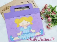 G1.700 Gabarito de Moldes em MDF Capa Removível para caderno de desenho grande - Foto 4