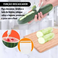 Descascador Boleador Manual De Frutas Legumes - Foto 4
