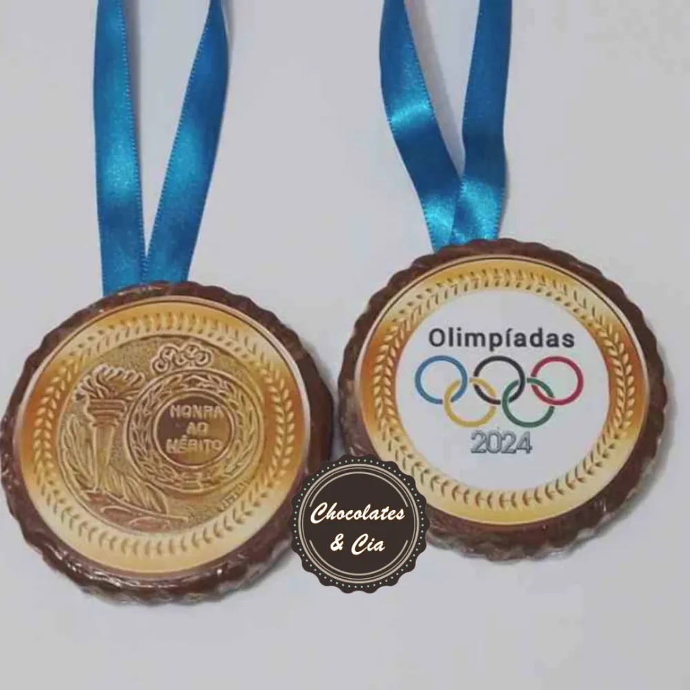 Medalha de Chocolate Personalizada