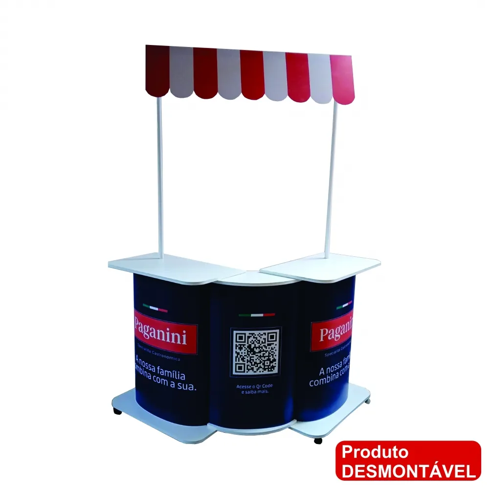 Balcão modular TRIPLO expositor 