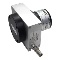 SENSOR DE DESLOCAMENTO LINEAR CABO 4000MM POTENCIÔMETRO FIO - Foto 6