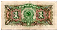 C001 - 1 Cruzeiro (1 Mil Réis Reaproveitada no Cruzeiro) - Assinada a mão / Autografada -  1° Estampa - Série 349 - Campos Salles - Data: 1944 - BC - Foto 2