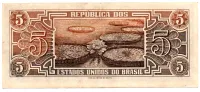 C111 - 5 Cruzeiros - Série 044 - Índio - Data: 1961 - MBC/Sob - Foto 2