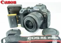 Câmera Canon EOS R6 Mark II c/ lente RF 24-50mm - Seminovo - vendido