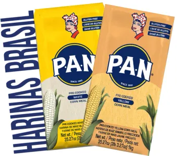 HARINA PAN 1KG BRANCA + 1KG AMARELA VALIDADE 02/02/26