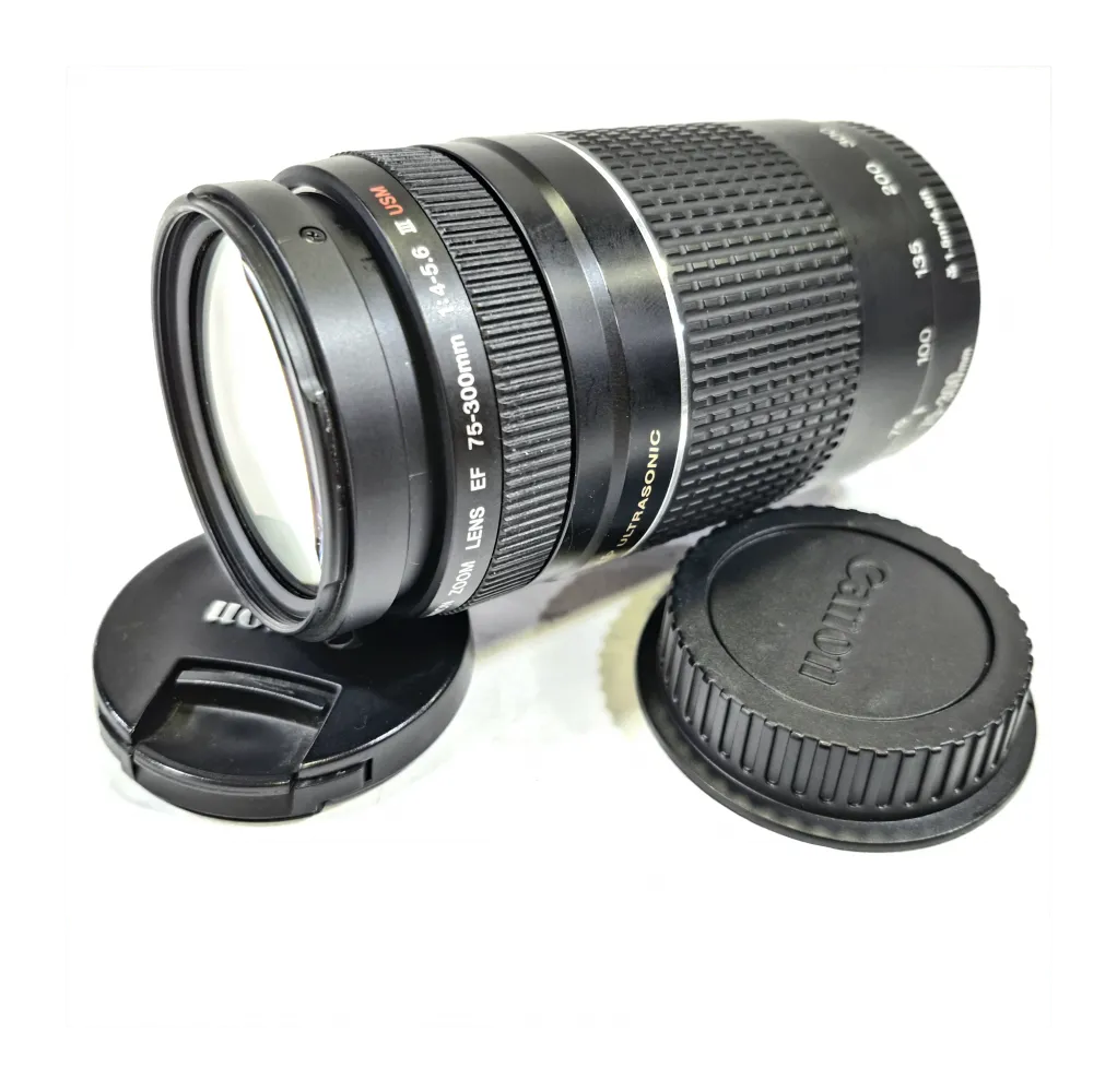 Lente Canon EF 75-300mm f/4-5,6 III USM 
