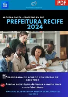 Apostila Prefeitura Recife Assistente Social 2024