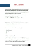 192 - Matemática - Média Aritmética Simples - Média Aritmética Ponderada - 7º ano - PDF com 4 páginas - Foto 2