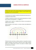 168 - Matemática - Números Opostos ou Simétricos - 7º ano - PDF com 3 páginas - Foto 2