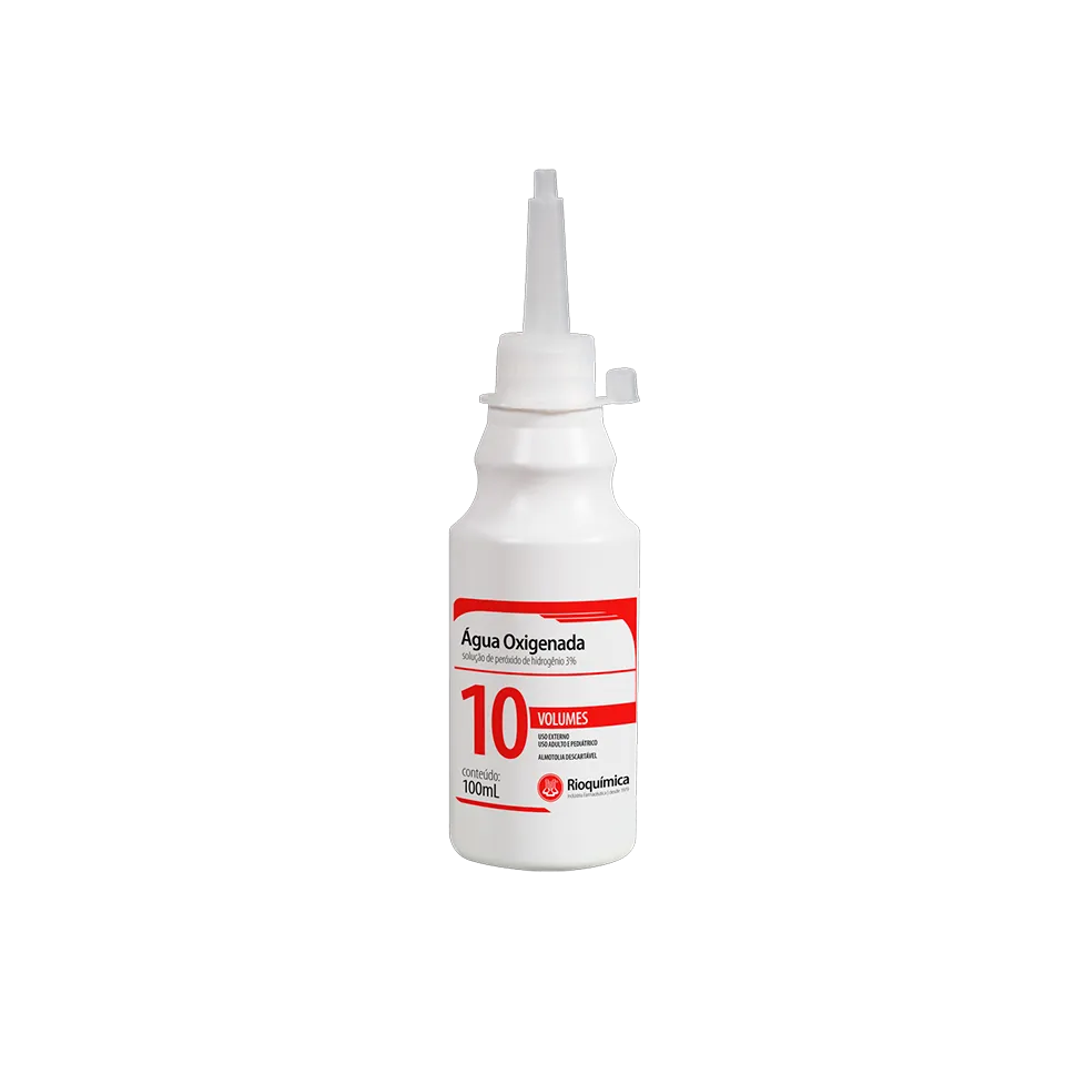 Água Oxigenada 100ml RIO QUÍMICA Imagem