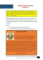 165 - Matemática - Números Primos e Números Compostos - Decomposição de um Número em Fatores Primos - 7º ano - PDF com 6 páginas - Foto 2