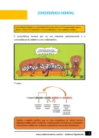 145 - Português - Gramática - Concordância Nominal - 7º ano - PDF com 12 páginas - Foto 2