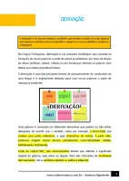 134 - Português - Gramática - Formação de Palavras - Derivação - 7º ano - PDF com 6 páginas - Foto 2