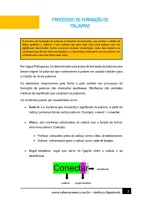 161 - Português - Gramática - Formação de Palavras - 7º ano - PDF com 5 páginas - Foto 2