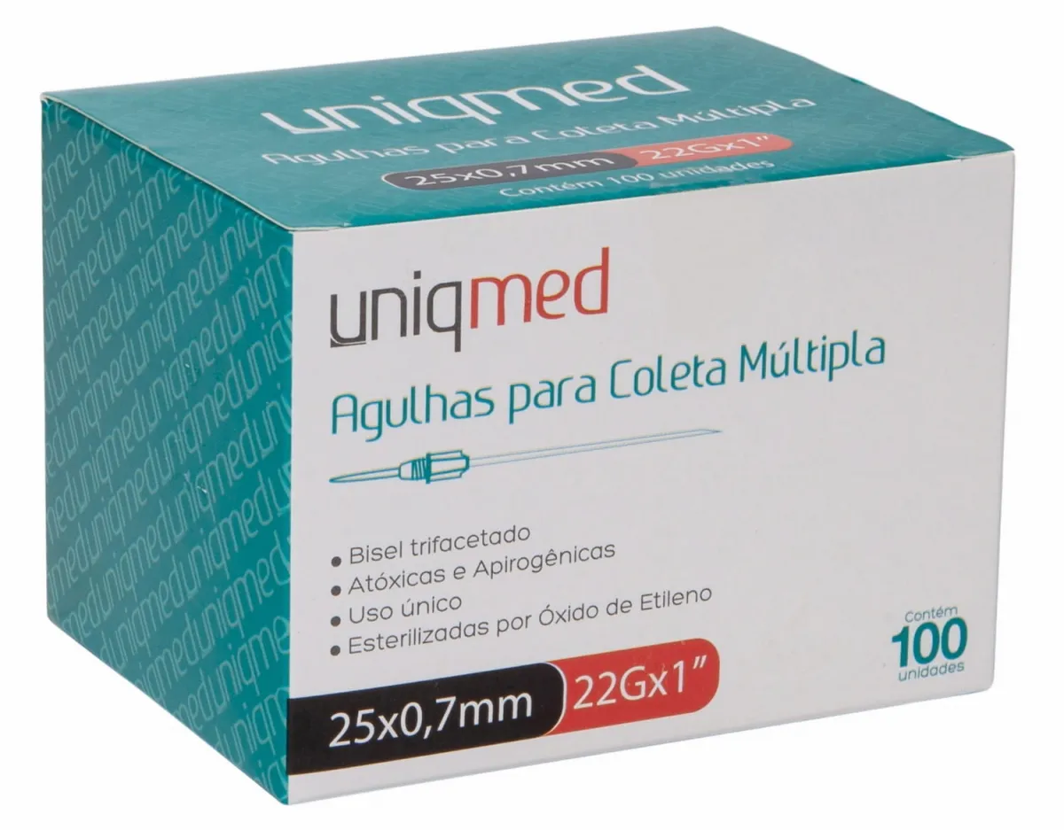 Agulha para Coleta à Vácuo UNIQMED Imagem