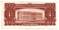 Paraguai - 1 Guarani - Cédula Estrangeira - MBC/Sob - Foto 2