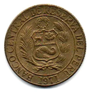 Peru - 1971 - 1/2 Sol