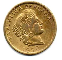 Peru - 1950 - 20 Centavos