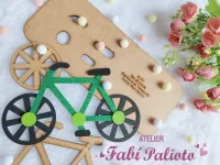 G1.707  Gabarito de Moldes em MDF Bicicleta  Big Meios de Transporte