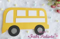 G1.712  Gabarito de Moldes em MDF Ônibus  Big Meios de Transporte - Foto 3