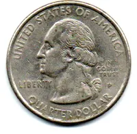 Estados Unidos - 1999P - 25 Cents - New Jersey - State Quarter Dollar - Foto 2