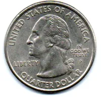 Estados Unidos - 2000P - 25 Cents - South Carolina - State Quarter Dollar - Foto 2