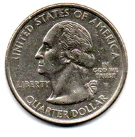 Estados Unidos - 2000D - 25 Cents - New Hampshire - State Quarter Dollar - Foto 2