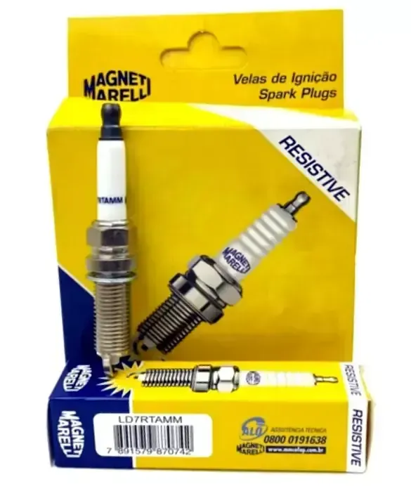Kit 4 Vela de Ignição Renault Clio 1.0 16V  LZKAR7A
