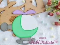 KIT29 Gabarito de Moldes em MDF Coleção Big Meios de Transportes - Foto 8