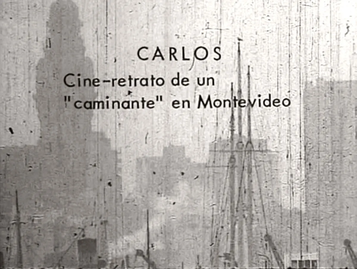 Carlos: cine-retrato de un caminante en Montevideo (1965) Mario handler DVD - legendas em português