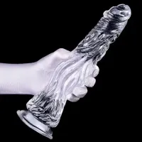 Plug Anal Silicone Dildo com Ventosa 27 x 6,5cm - 8457 - Foto 4