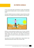 261 - Ciências - O Sol, a Terra e a Lua - Os Pontos Cardeais - 6º ano -PDF com 5 páginas - Foto 2