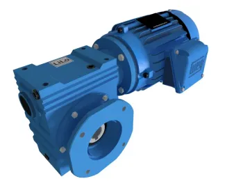 Motoredutor WCR com Motor de 1cv e 18rpm Weg Cestari Trifásico 1:100 FC-V40J