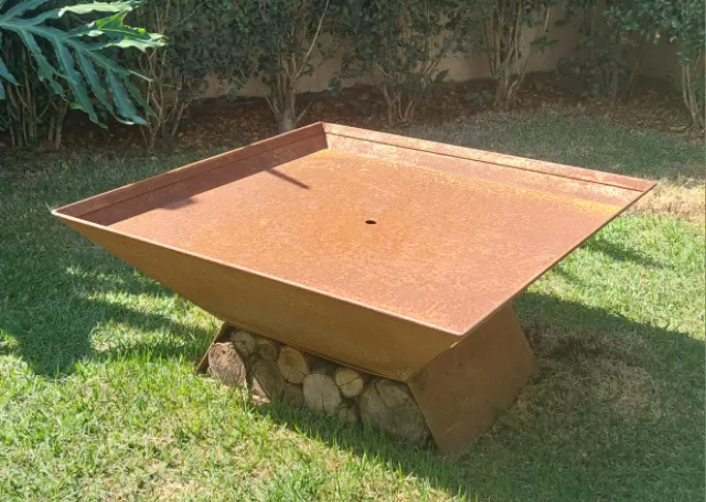 Braseiro a lenha em aço - 60 e 80cm - NOVA