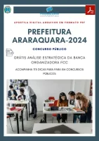 Apostila Pref Araraquara ALMOXARIFE 2024
