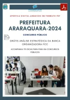 Apostila Araraquara Técnico Enfermagem do Trabalho 2024