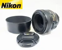 Lente Nikon AF-S Nikkor 50mm f/1,8 G  - usada