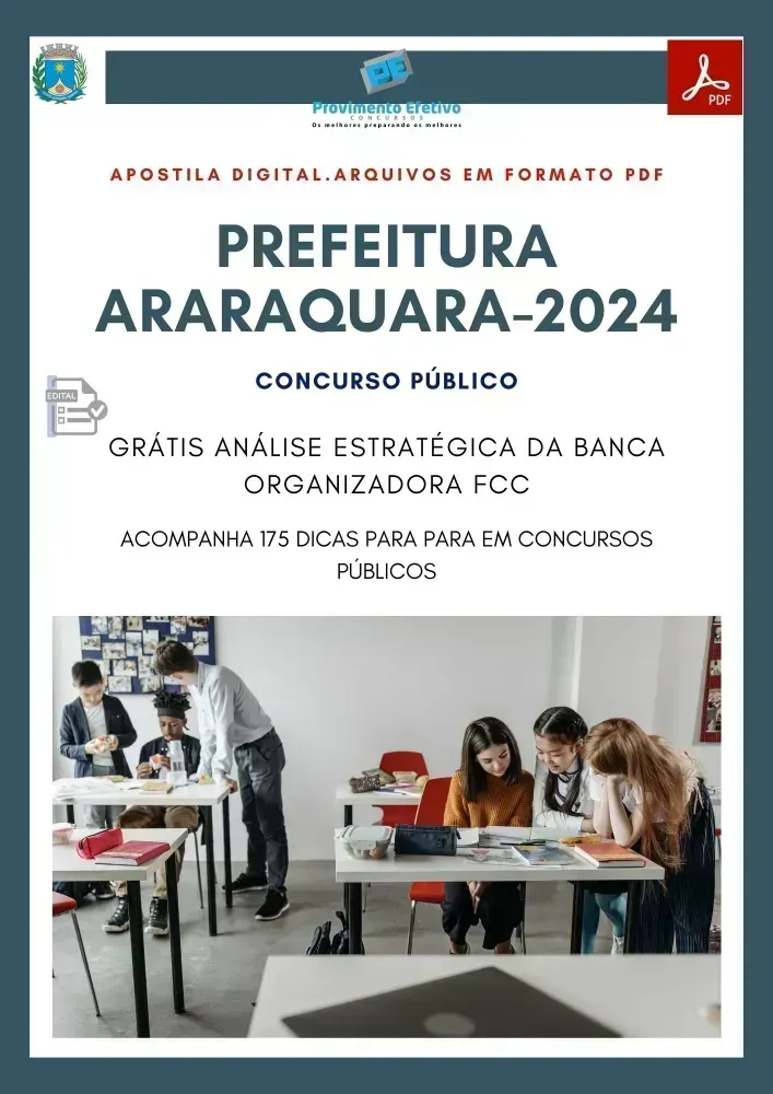 Apostila Araraquara Cirurgião Dentista 2024