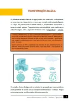 283 - Ciências - A Terra e a Água - As Transformações da Água na Natureza - Estados Físicos da Água - 6º ano - PDF com 8 páginas - Foto 2