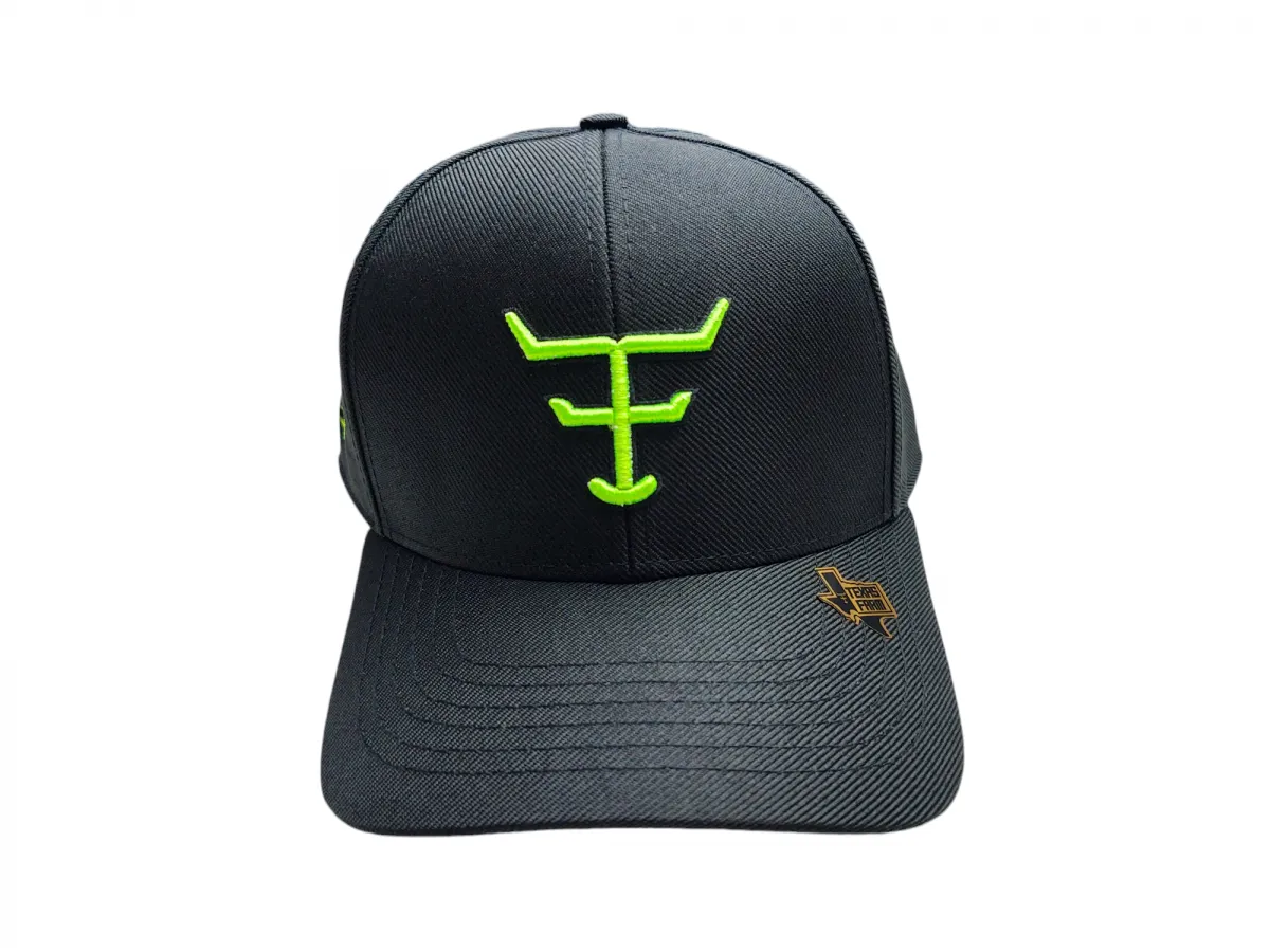 Ref: TF 758 - Boné Country Texas Farm - Cor Preto/Verde