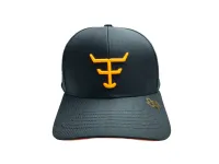 Ref: TF 758 - Boné Country Texas Farm - Cor Preto/Laranja