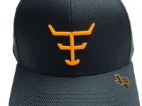 Ref: TF 758 - Boné Country Texas Farm - Cor Preto/Laranja - Foto 3