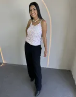 BLUSA PAETÊS COLORIDOS - TAMANHO ÚNICO - Foto 2