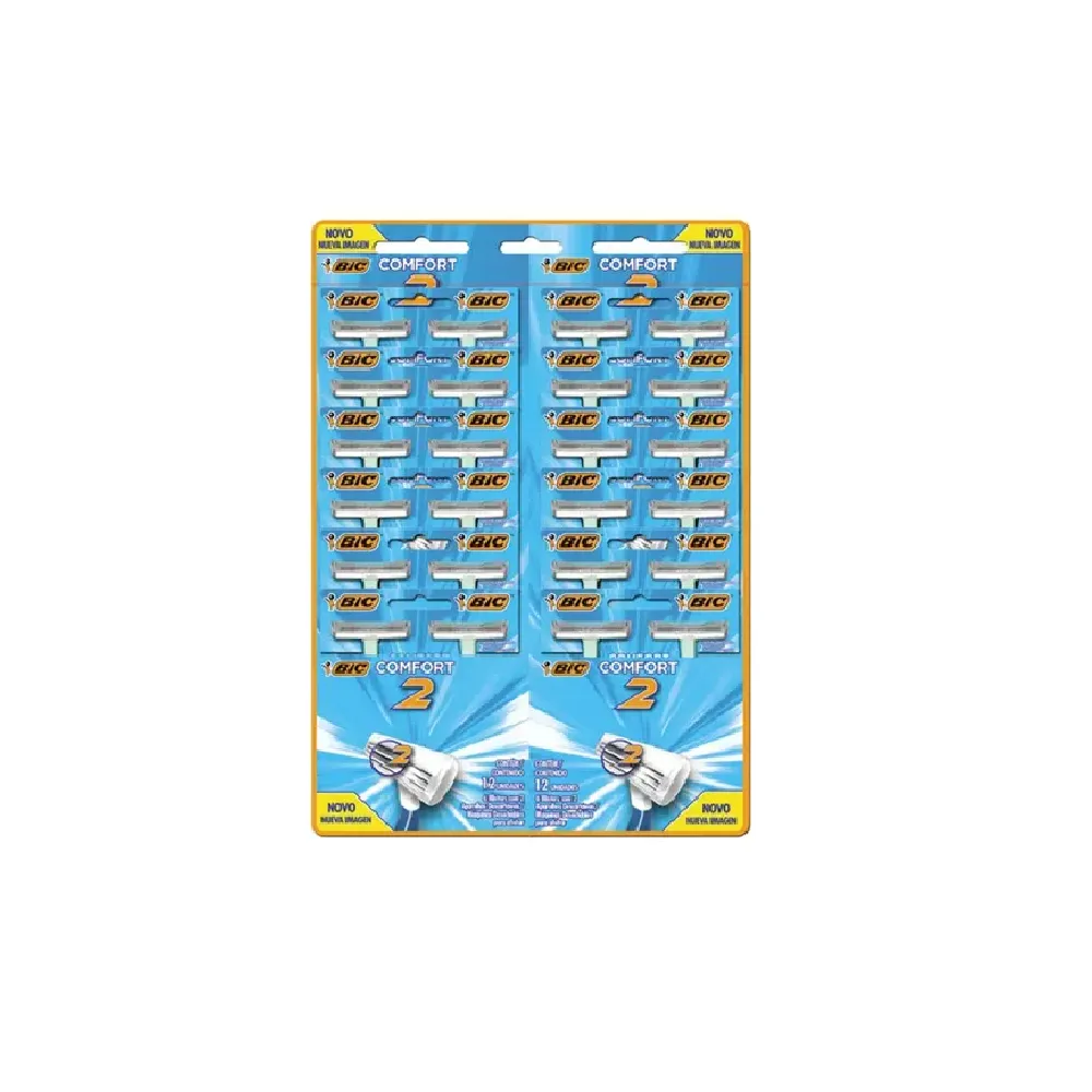 Barbeador Descartavel 02 Laminas BIC COMFORT Imagem