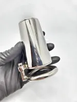 ANEL PENIANO GAIOLA DE CASTIDADE COM CADEADO