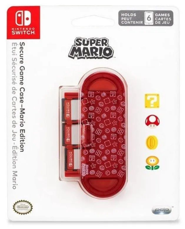 Secure Game Case Super Mario Bros PDP - Nintendo Switch